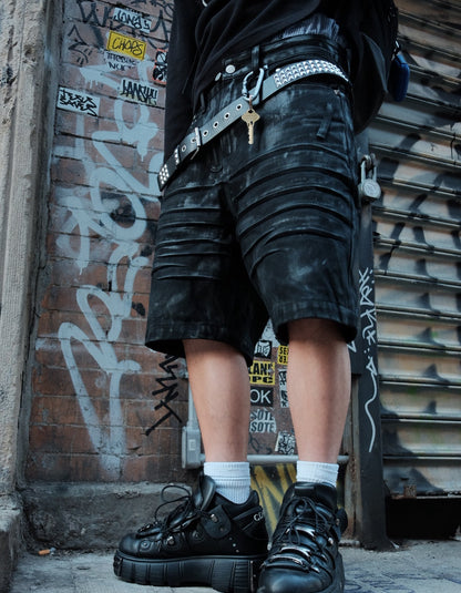 Waxed X-Jorts (Selvedge Denim)