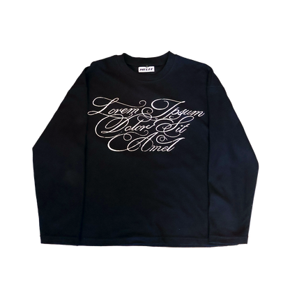 "Sample Text" Thermal Knit