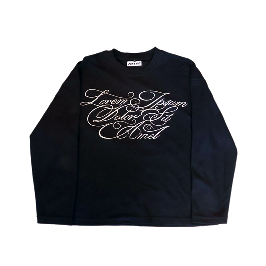 "Sample Text" Thermal Knit